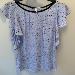 A lightweight, flowery blouse